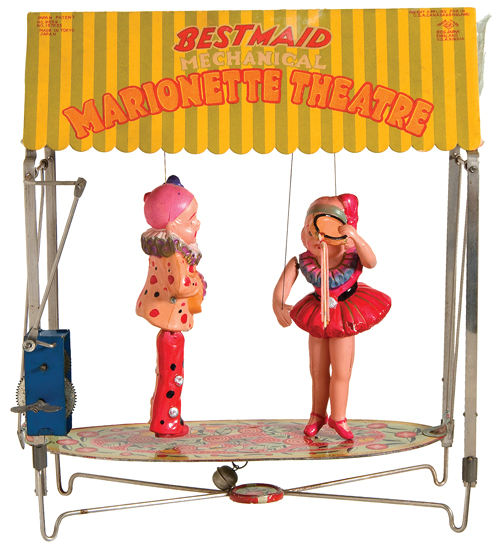 Bestmade Mechanical Marionette Theater Wind-Up
